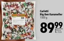 CITTI Markt Carletti Big Ben Karameller Angebot