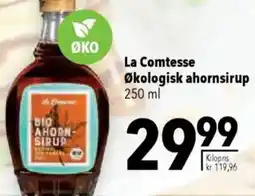 CITTI Markt La Comtesse Økologisk ahornsirup Angebot