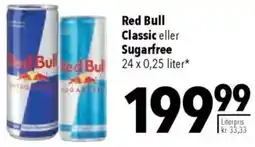 CITTI Markt Red Bull Classic eller Sugarfree Angebot