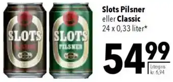 CITTI Markt Slots Pilsner eller Classic Angebot
