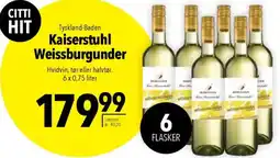 CITTI Markt Kaiserstuhl Weissburgunder Angebot
