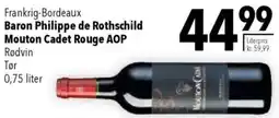 CITTI Markt Baron Philippe de Rothschild Mouton Cadet Rouge AOP Angebot