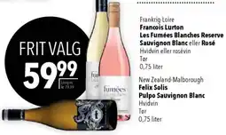 CITTI Markt Francois Lurton Les Fumées Blanches Reserve Sauvignon Blanc eller Rosé Angebot