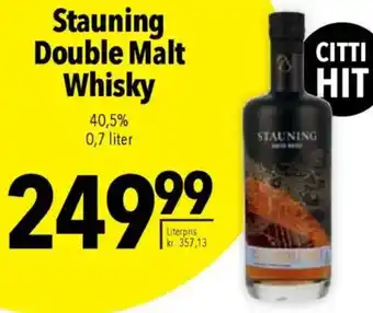 CITTI Markt Stauning Double Malt Whisky Angebot