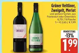 Edeka Xpress Grüner veltliner, zweigelt, merlot Angebot