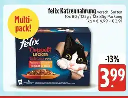 Edeka Xpress Felix katzennahrung Angebot