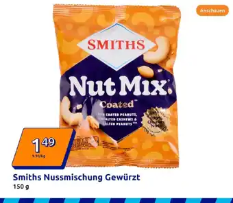 Action Smiths nut mix coated Angebot