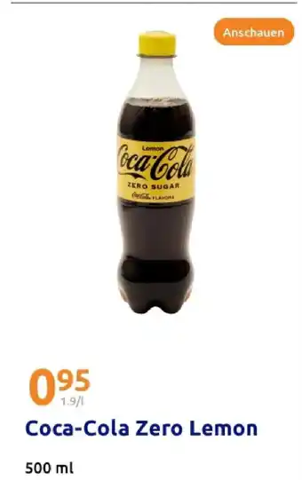 Action Coca-cola zero lemon Angebot