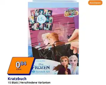 Action Disney kratzbuch Angebot
