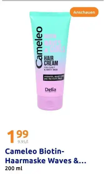 Action Cameleo biotin-haarmaske waves & curls Angebot