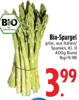 Edeka Bio-Spargel Angebot