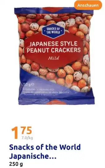Action Snacks of the world japanische stil erdnusskugeln Angebot