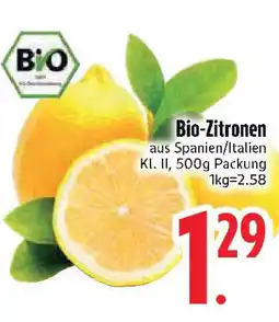 Edeka Bio-Zitronen Angebot