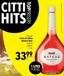 CITTI Markt Portugal Vinho de Mesa Mateus Rosé Angebot