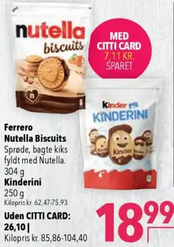 CITTI Markt Ferrero Nutella Biscuits Angebot