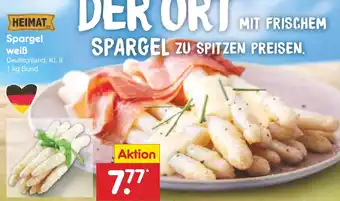 Netto Marken-Discount Heimat spargel weiß Angebot