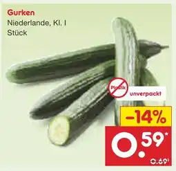 Netto Marken-Discount Gurken Angebot