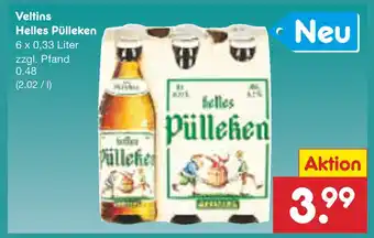 Netto Marken-Discount Veltins helles pülleken Angebot