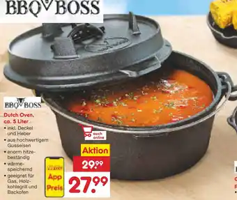 Netto Marken-Discount Bbq boss dutch oven, ca. 5 liter Angebot