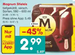 Netto Marken-Discount Magnum stieleis Angebot