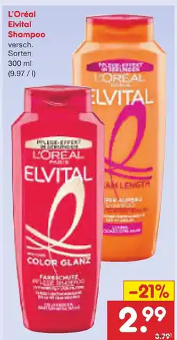 Netto Marken-Discount L'oréal elvital shampoo Angebot