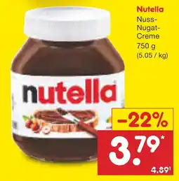 Netto Marken-Discount Nutella nuss-nugat-creme Angebot