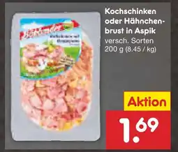 Netto Marken-Discount Purland kochschinken oder hähnchenbrust in aspik Angebot