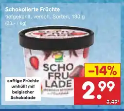 Netto Marken-Discount Schokolierte früchte Angebot