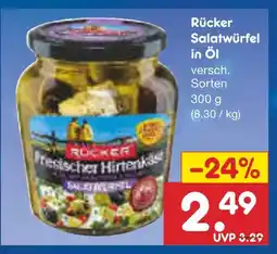 Netto Marken-Discount Rücker salatwürfel in öl Angebot