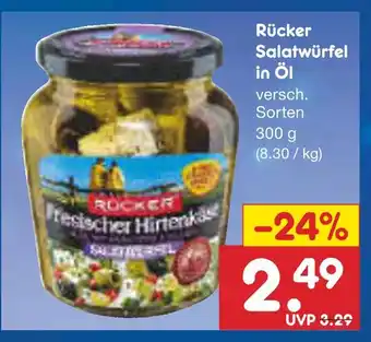 Netto Marken-Discount Rücker salatwürfel in öl Angebot