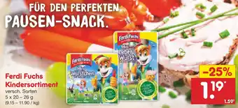 Netto Marken-Discount Ferdi fuchs kindersortiment Angebot