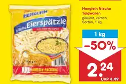 Netto Marken-Discount Henglein frische teigwaren Angebot