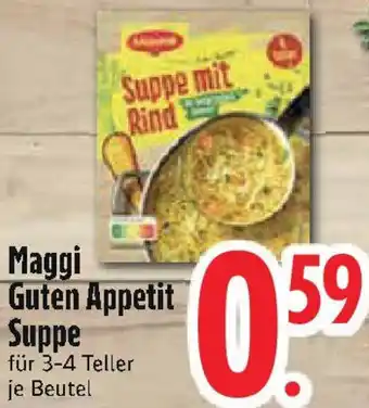 Edeka Maggi Guten Appetit Suppe Angebot