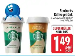 Edeka Starbucks Kaffeegetränk Angebot