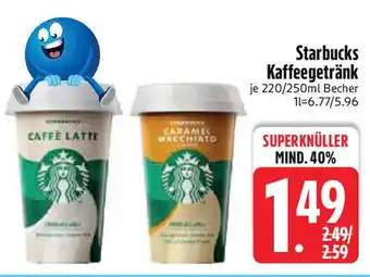 Edeka Starbucks Kaffeegetränk Angebot