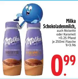 Edeka Milka Schokoladenmilch, Angebot