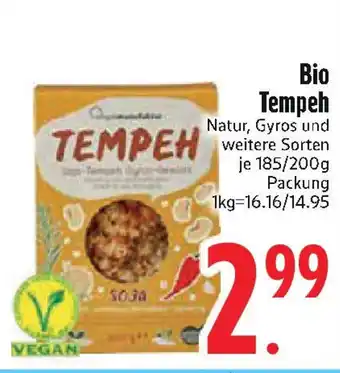 Edeka Bio Tempeh Angebot