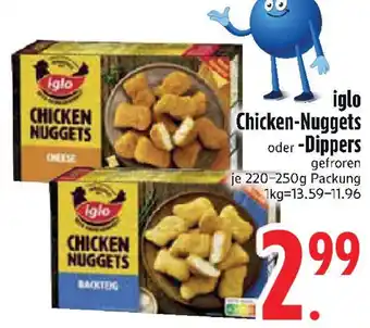Edeka iglo Chicken-Nuggets oder -Dippers Angebot