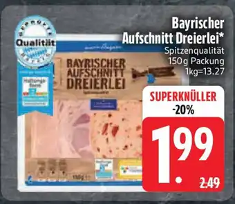 Edeka Bayrischer Aufschnitt Dreierlei Angebot
