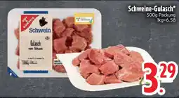 Edeka Schweine-Gulasch Angebot