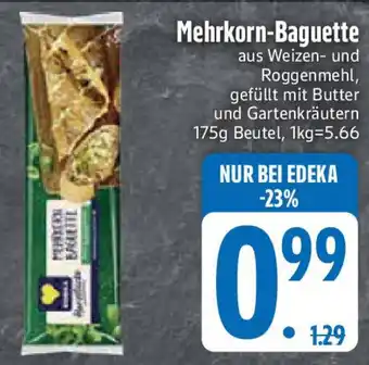 Edeka Mehrkorn-Baguette Angebot