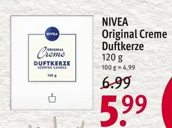 Rossmann Nivea duftkerze Angebot