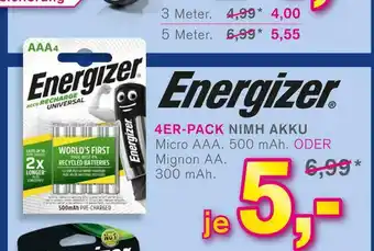 KODi Energizer 4er-pack nimh akku Angebot