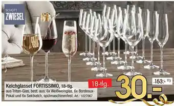 Zurbrüggen Schott zwiesel kelchglasset fortissimo, 18-tlg. Angebot