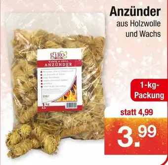 Zimmermann Anzünder Angebot