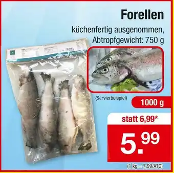 Zimmermann Forellen Angebot