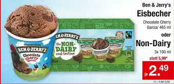 Zimmermann Ben & jerry‘s eisbecher oder non-dairy Angebot