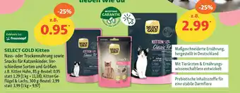 Fressnapf SELECT GOLD Kitten Angebot