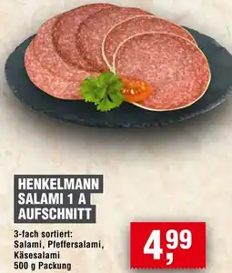 Handelshof Henkelmann salami 1 a aufschnitt Angebot