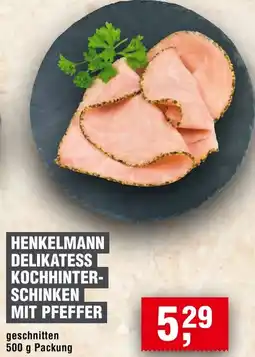 Handelshof Henkelmann delikatess kochhinterschinken mit pfeffer Angebot